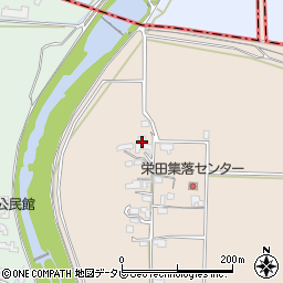 福岡県三井郡大刀洗町栄田1386周辺の地図