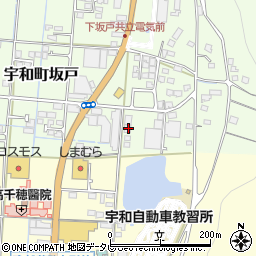 愛媛県西予市宇和町坂戸640周辺の地図
