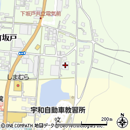 愛媛県西予市宇和町坂戸624周辺の地図