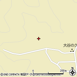 高知県須崎市大谷287周辺の地図
