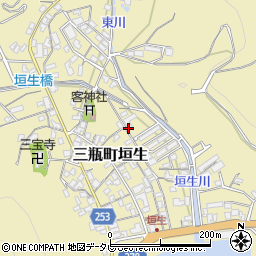 〒796-0904 愛媛県西予市三瓶町垣生の地図