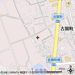 佐賀県鳥栖市古賀町554周辺の地図