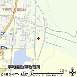 愛媛県西予市宇和町坂戸1215周辺の地図