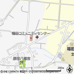 福岡県朝倉市小隈221周辺の地図