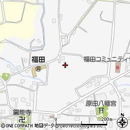 福岡県朝倉市小隈199周辺の地図
