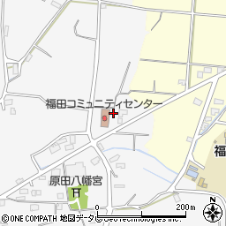 福岡県朝倉市小隈220周辺の地図