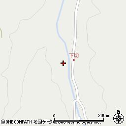 大分県杵築市山香町大字久木野尾2084周辺の地図