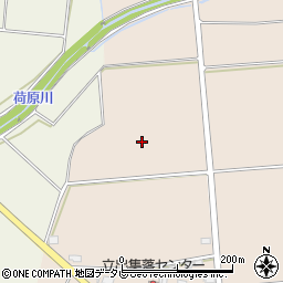 福岡県朝倉市石成周辺の地図