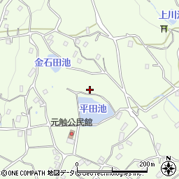 平田池周辺の地図