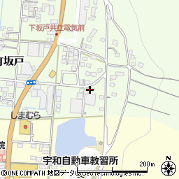 愛媛県西予市宇和町坂戸620周辺の地図