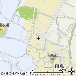 福岡県朝倉市田島226-1周辺の地図
