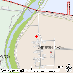 福岡県三井郡大刀洗町栄田1388周辺の地図