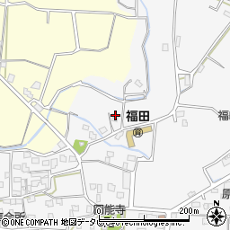 福岡県朝倉市小隈289周辺の地図
