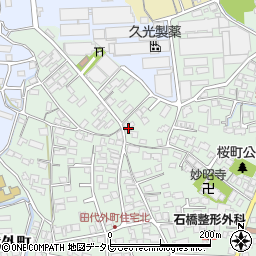 佐賀県鳥栖市田代外町1180周辺の地図