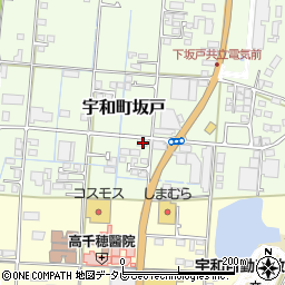 愛媛県西予市宇和町坂戸658周辺の地図