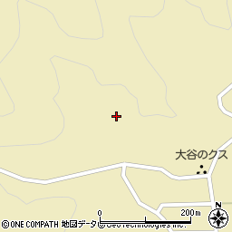 高知県須崎市大谷321周辺の地図