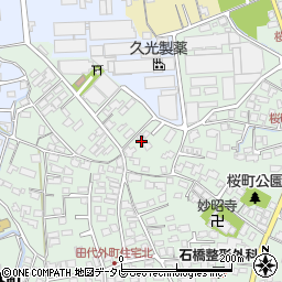 佐賀県鳥栖市田代外町1180-3周辺の地図
