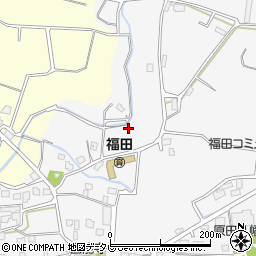 福岡県朝倉市小隈126周辺の地図