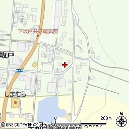 愛媛県西予市宇和町坂戸614周辺の地図