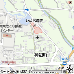 佐賀県鳥栖市神辺町1567-8周辺の地図