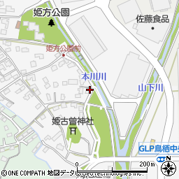 福留ハム株式会社　九州国内ミート佐賀拠点周辺の地図