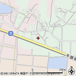 愛媛県西予市宇和町清沢1143周辺の地図