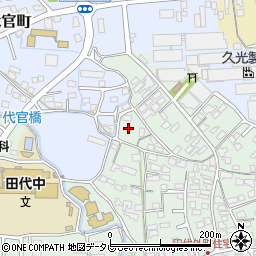 佐賀県鳥栖市田代外町641周辺の地図