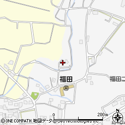 福岡県朝倉市小隈108周辺の地図