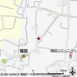 福岡県朝倉市小隈136-1周辺の地図