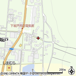 愛媛県西予市宇和町坂戸605周辺の地図