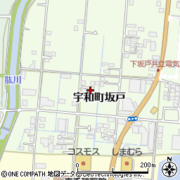 愛媛県西予市宇和町坂戸566周辺の地図