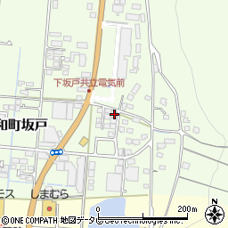 愛媛県西予市宇和町坂戸590周辺の地図