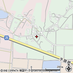 愛媛県西予市宇和町清沢1124周辺の地図