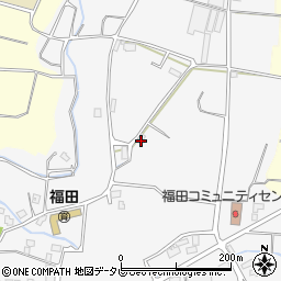 福岡県朝倉市小隈142周辺の地図