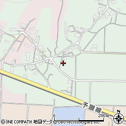 愛媛県西予市宇和町清沢1083周辺の地図