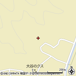高知県須崎市大谷470周辺の地図