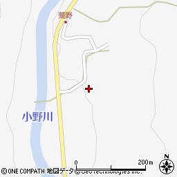 大分県日田市小野2424周辺の地図