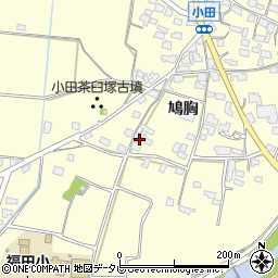 福岡県朝倉市小田633周辺の地図