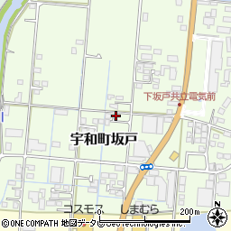 愛媛県西予市宇和町坂戸570周辺の地図