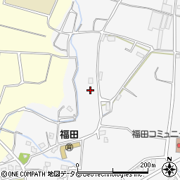 福岡県朝倉市小隈121周辺の地図