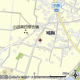 福岡県朝倉市小田634周辺の地図