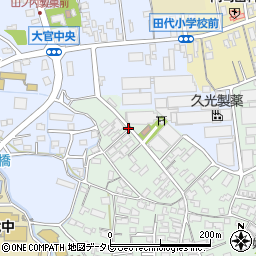 田代外町公民館前周辺の地図