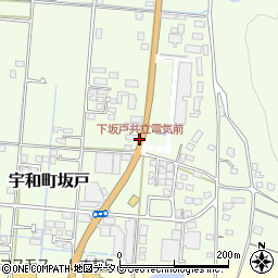 下坂戸共立電気前周辺の地図