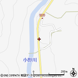 大分県日田市小野2322周辺の地図