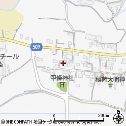 福岡県三井郡大刀洗町甲条950-3周辺の地図
