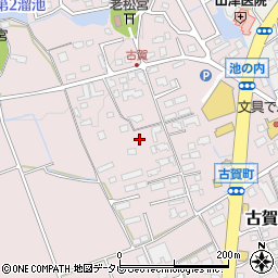 佐賀県鳥栖市古賀町580周辺の地図