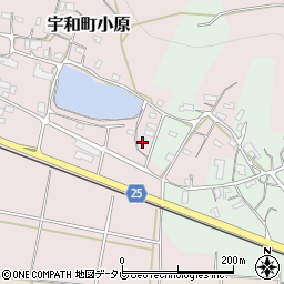 愛媛県西予市宇和町小原500周辺の地図