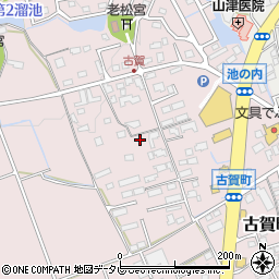 佐賀県鳥栖市古賀町581周辺の地図