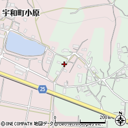 愛媛県西予市宇和町清沢1299周辺の地図