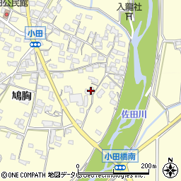 福岡県朝倉市小田688-3周辺の地図